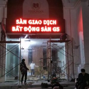 Biển Đèn LED Chữ Nổi