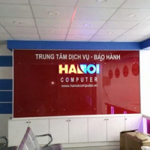 Biển công ty inox chữ nổi